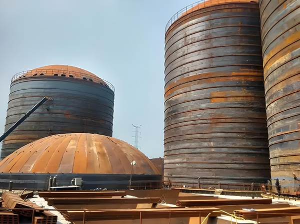 察雅焦粉钢板仓